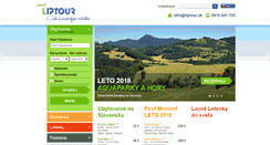 Desktop Screenshot of liptour.sk